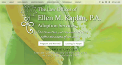 Desktop Screenshot of ellenkaplanadoptions.com